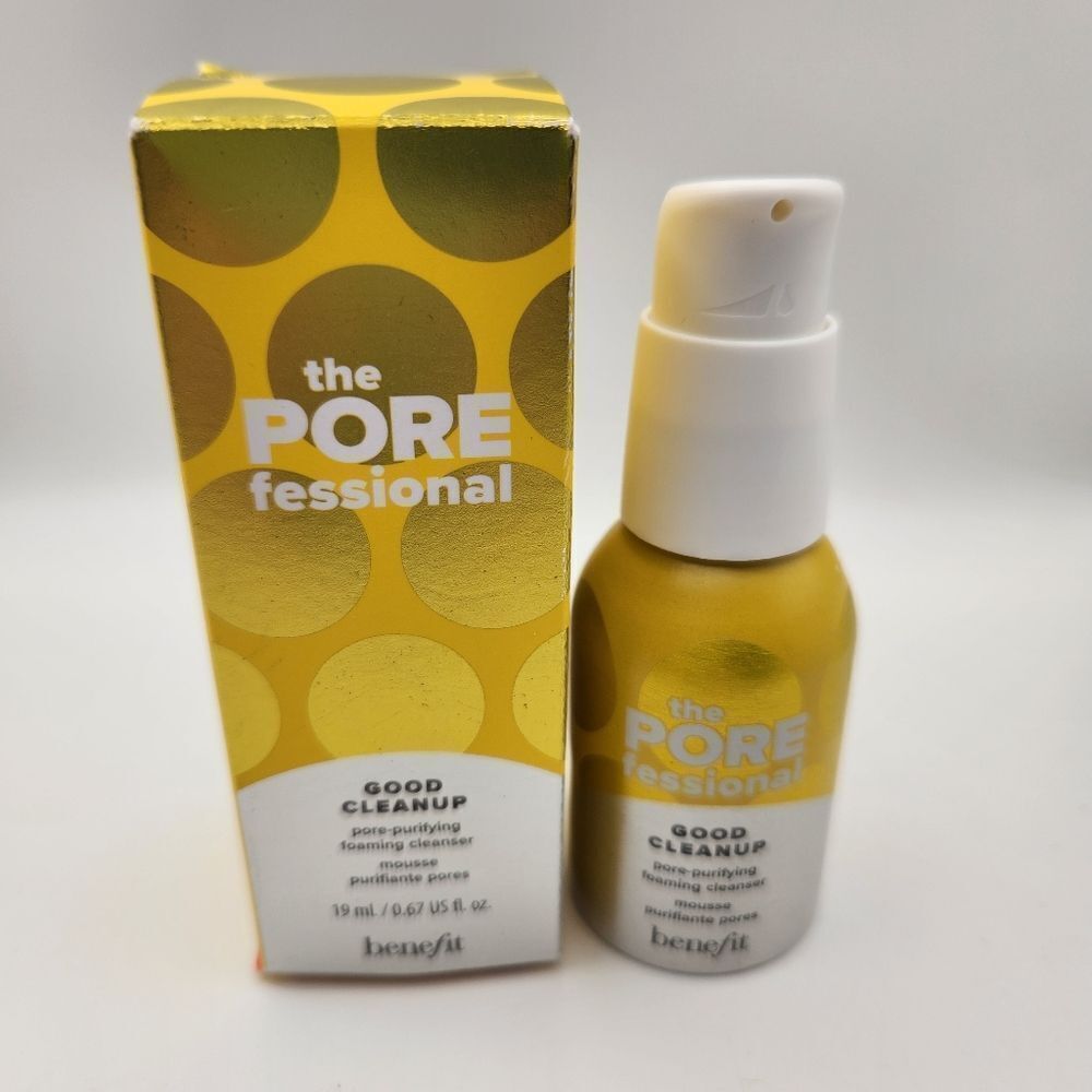 Benefit The POREfessional Good Cleanup  Foaming Cleanser TRAVEL SIZE 0.67fl.oz